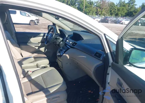 2013 Honda Odyssey Touring/Touring Elite from USA, damaged, VIN 5FNRL5H95DB062449